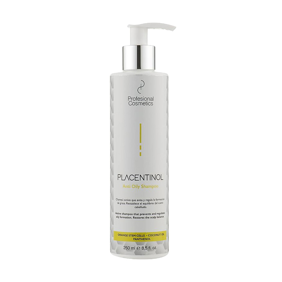 Шампунь Profesional Cosmetics Placentinol Anti Oily Shampoo проти жирності волосся, 250 мл
